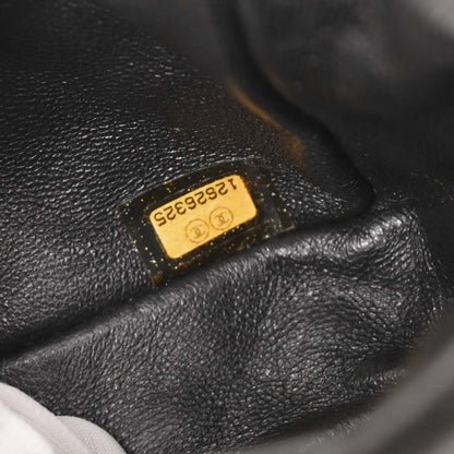Chanel Black Lambskin Valentine East West Shoulder Bag