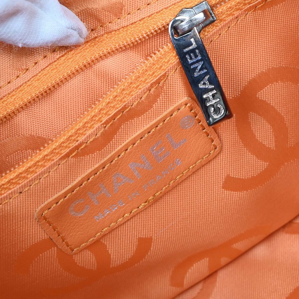 Chanel Brown Calfskin Cambon Ligne Bowling Bag