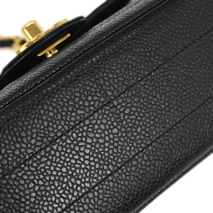 Chanel Black Caviar Mini Classic Square Flap Bag