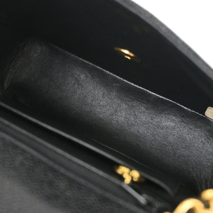 Chanel Black Caviar Mini Classic Square Flap Bag