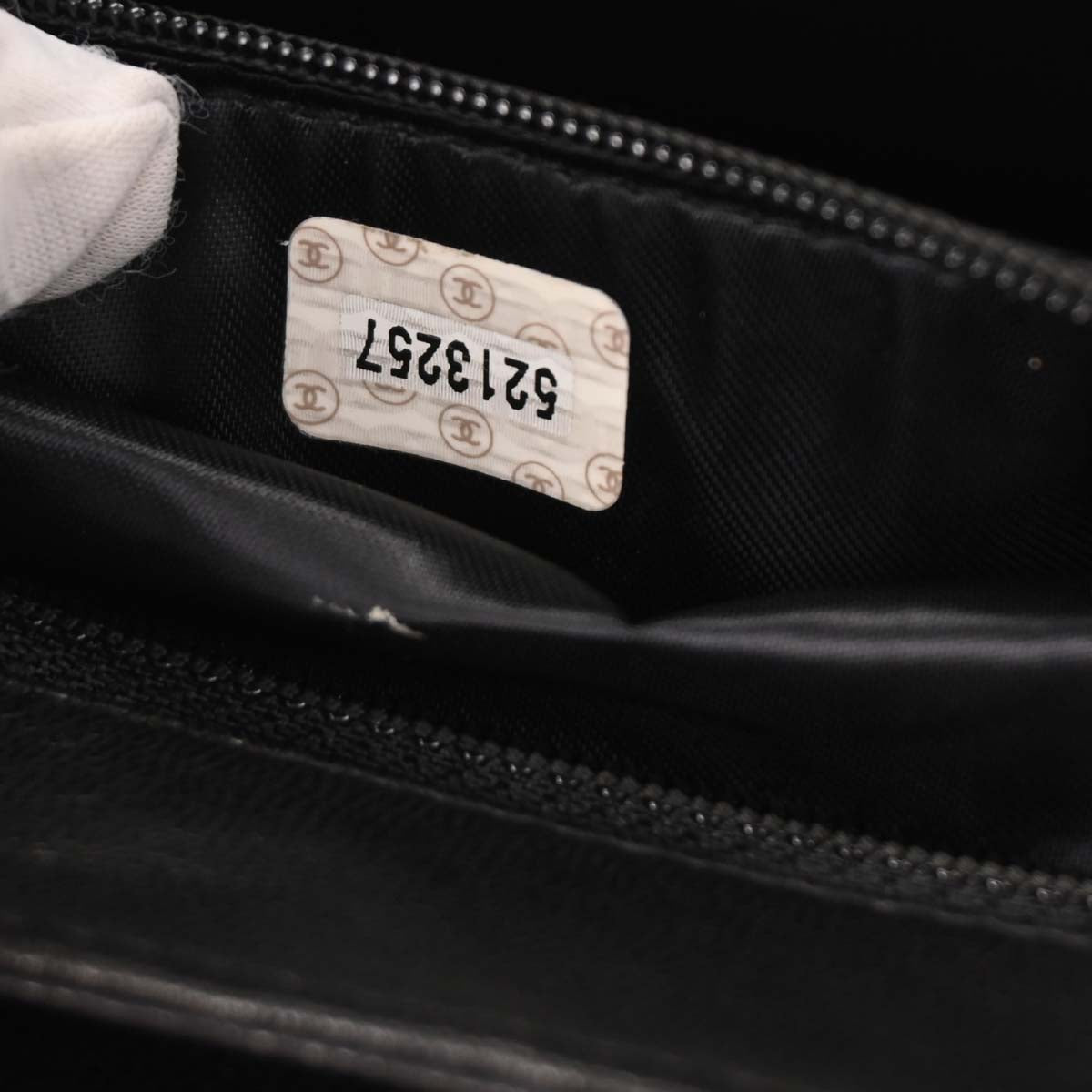 Chanel Beige Caviar Top Handle Handbag