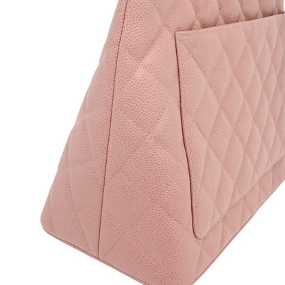 Chanel Pink Caviar Medallion Tote Handbag