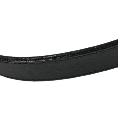 Christian Dior * Black Ostrich Saddle Handbag
