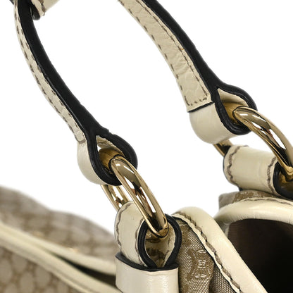 Celine Beige Macadam Shoulder Bag