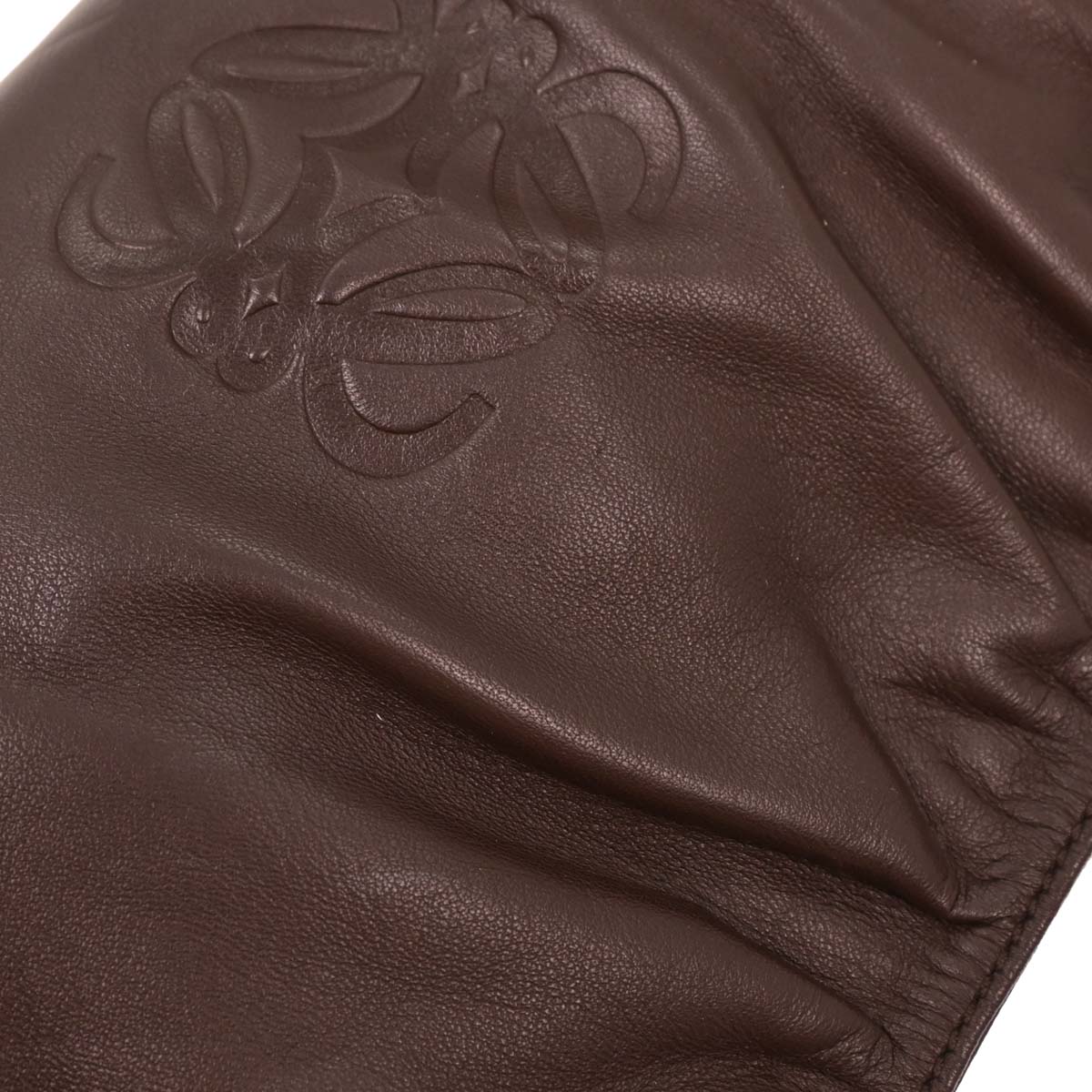 Loewe Brown Leather Handbag