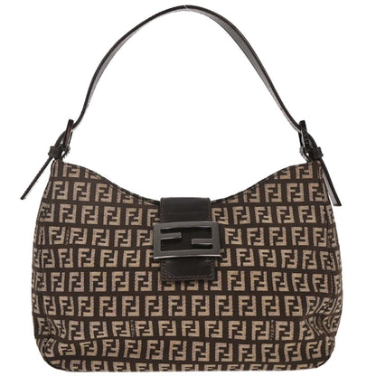 Fendi Brown Zucchino Handbag