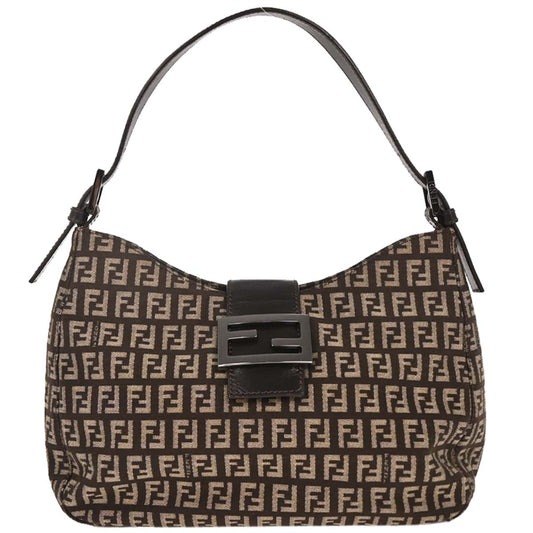 Fendi Brown Zucchino Handbag