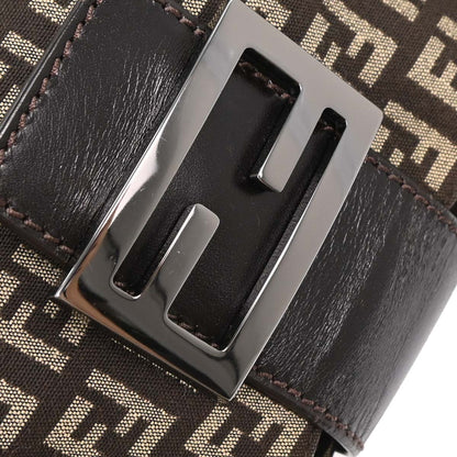 Fendi Brown Zucchino Handbag