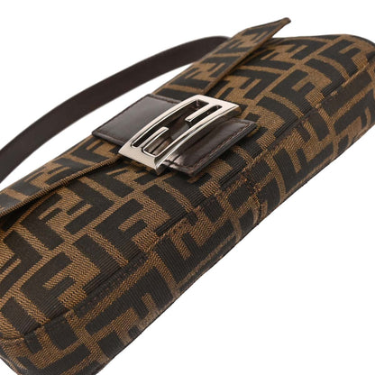 Fendi Brown Zucca Baguette Handbag