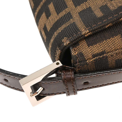 Fendi Brown Zucca Baguette Handbag