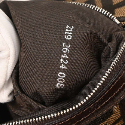 Fendi Brown Zucca Baguette Handbag