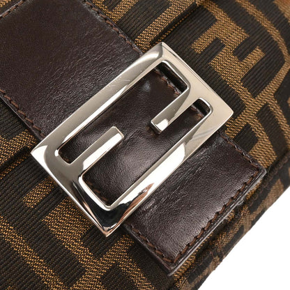 Fendi Brown Zucca Baguette Handbag