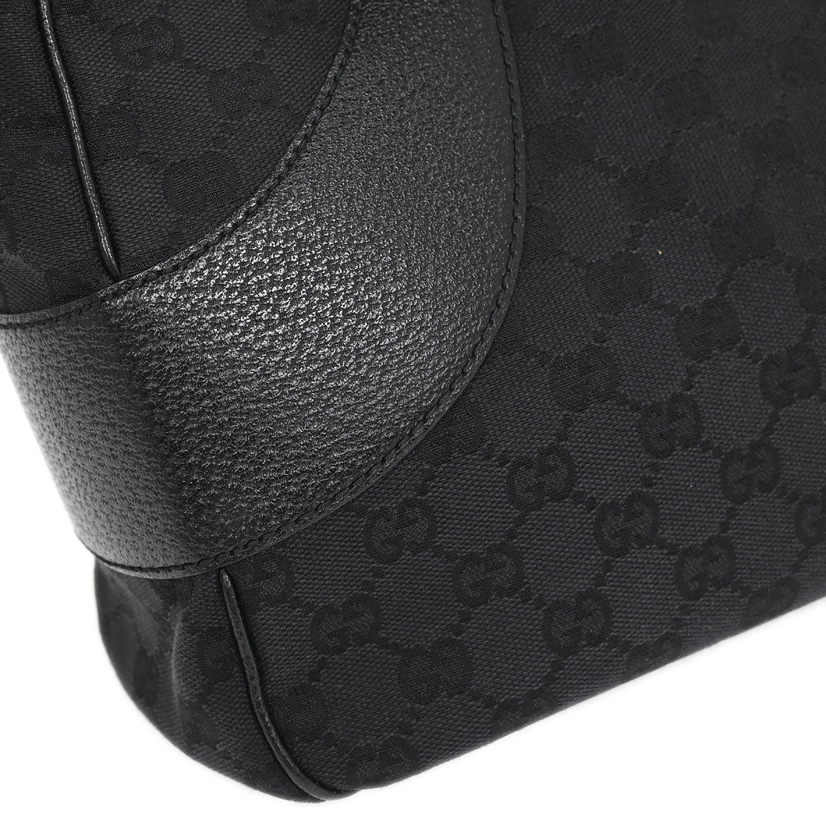 Gucci Black GG Tote Handbag