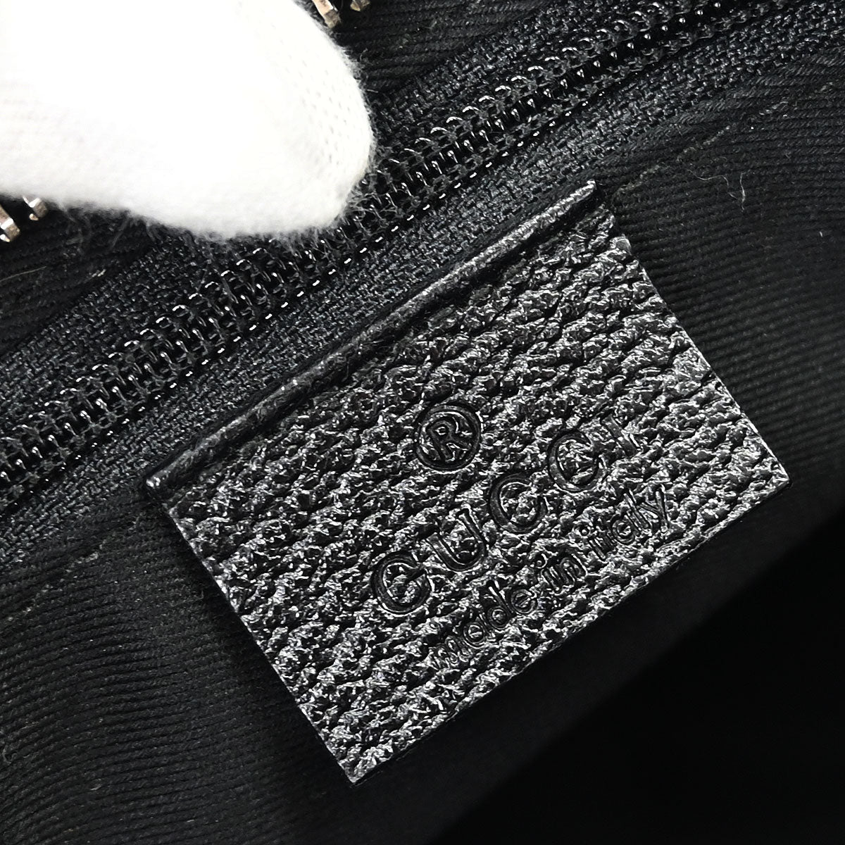 Gucci Black GG Tote Handbag