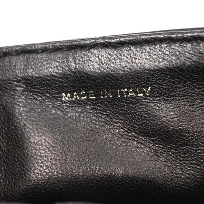 Chanel Black Lambskin East West Choco Bar Shoulder Bag