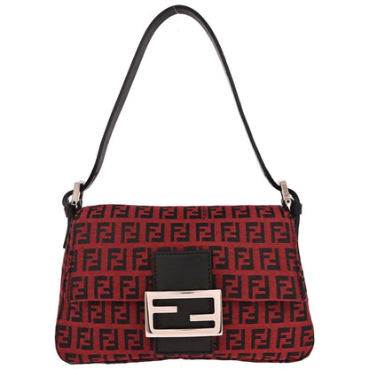 Fendi Red Zucchino Handbag