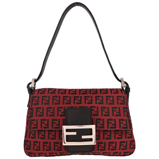 Fendi Red Zucchino Handbag
