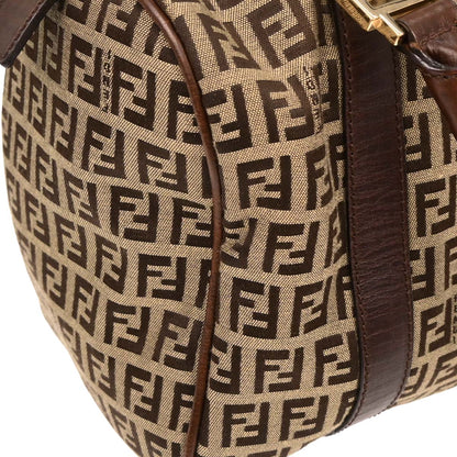 Fendi Brown Zucchino Handbag