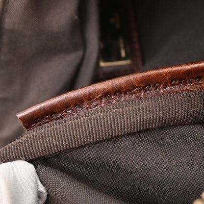 Fendi Brown Zucchino Handbag