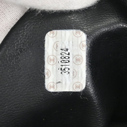 Chanel Black Caviar Triple CC Shoulder Tote Bag