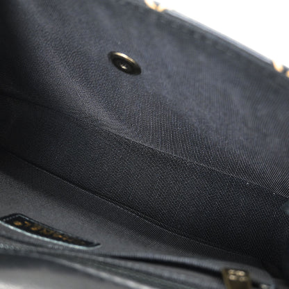 Chanel Black Calfskin Wild Stitch Shoulder Bag