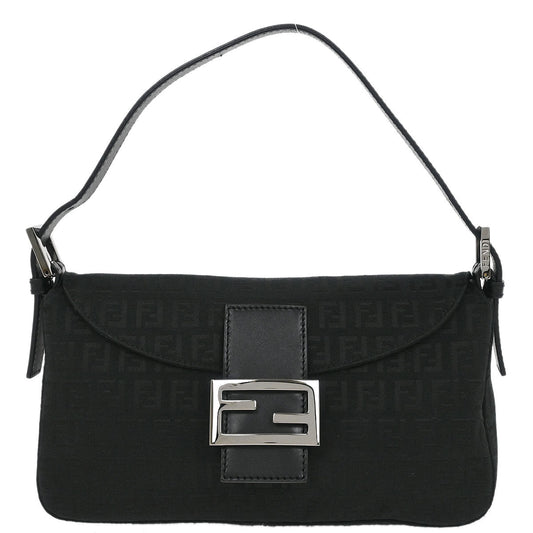 Fendi Black Zucchino Handbag