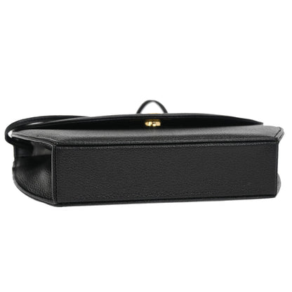 Yves Saint Laurent Black Leather Shoulder Bag