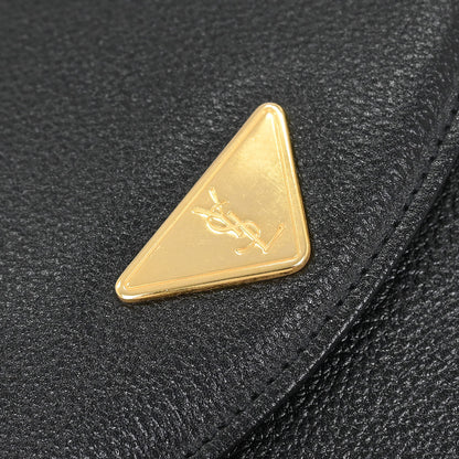 Yves Saint Laurent Black Leather Shoulder Bag