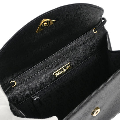 Yves Saint Laurent Black Leather Shoulder Bag