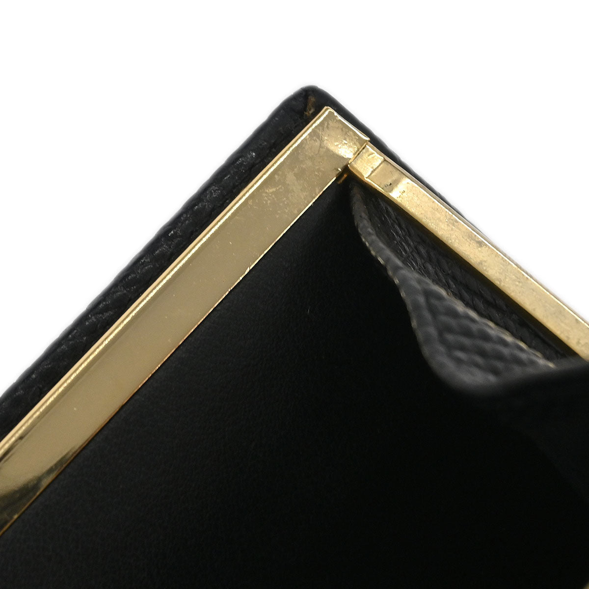 Salvatore Ferragamo Black Vara Bow Chain Shoulder Bag