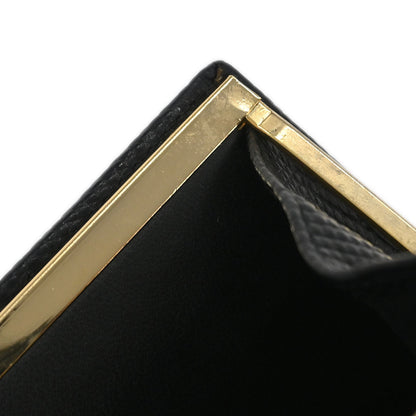 Salvatore Ferragamo Black Vara Bow Chain Shoulder Bag