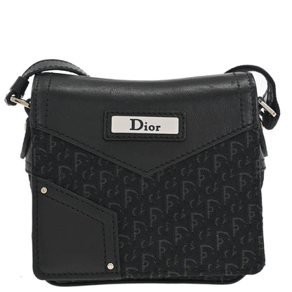 Christian Dior Black Trotter Street Chic Crossbody Bag