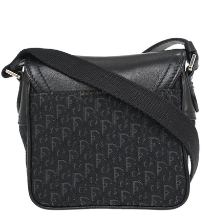 Christian Dior Black Trotter Street Chic Crossbody Bag