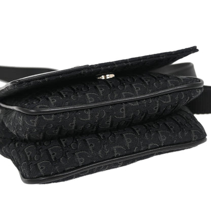 Christian Dior Black Trotter Street Chic Crossbody Bag