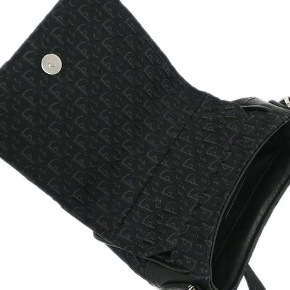 Christian Dior Black Trotter Street Chic Crossbody Bag