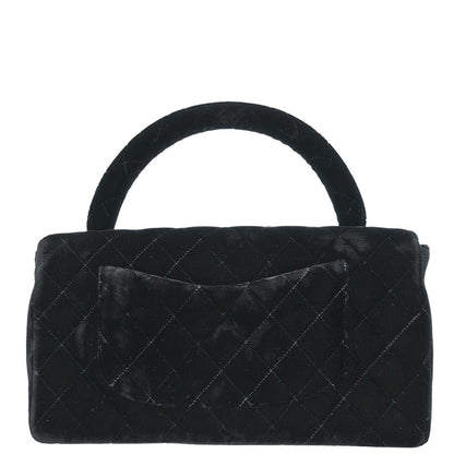 Chanel Black Velvet Handbag