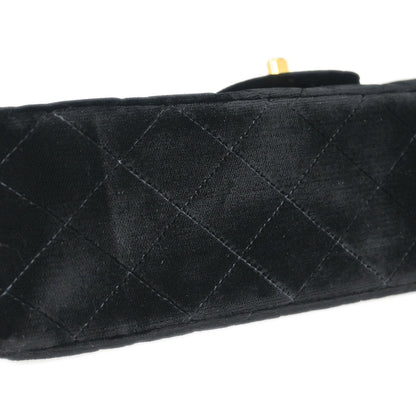 Chanel Black Velvet Handbag