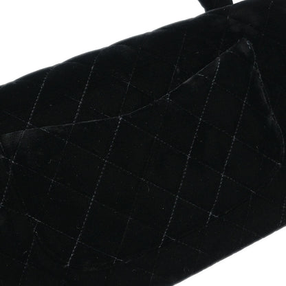Chanel Black Velvet Handbag