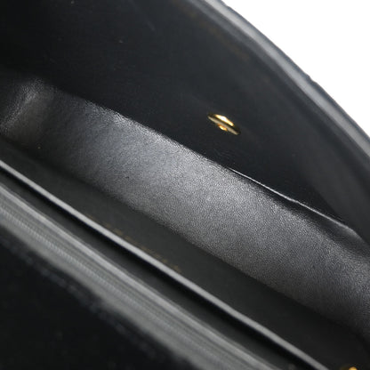 Chanel Black Velvet Handbag
