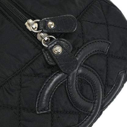 Chanel Black Nylon Handbag