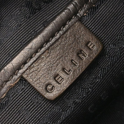 Celine Brown Macadam Shoulder Bag
