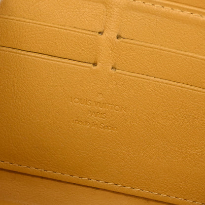 Louis Vuitton Blue Monogram Denim Zippy Wallet M95341