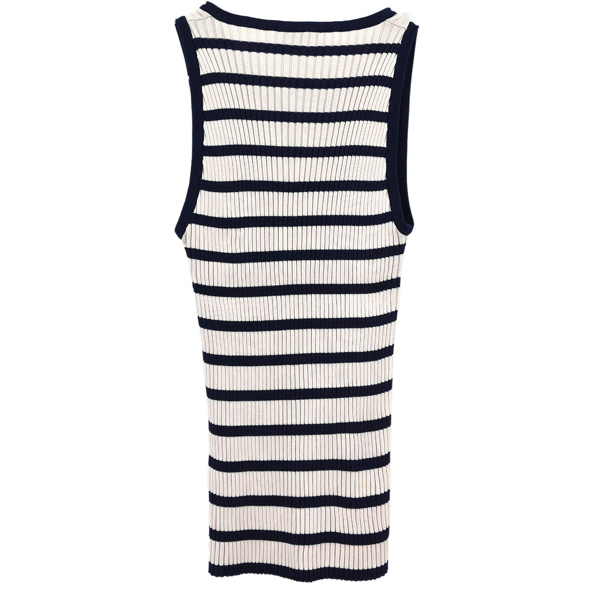 Chanel Sleeveless Tank Top White #40