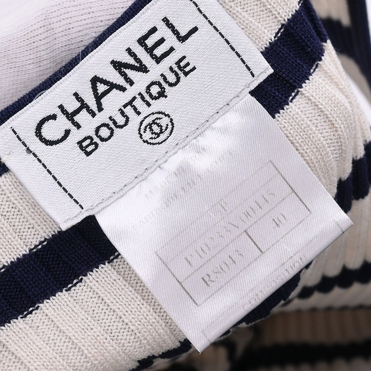 Chanel Sleeveless Tank Top White #40