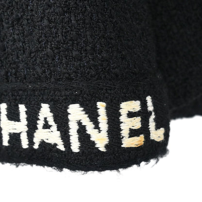 Chanel Single Breasted Jacket Black #36
