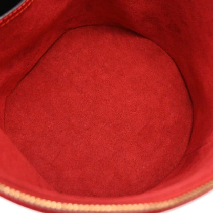 Louis Vuitton 1996 Red Epi Cannes Vanity Handbag M48037