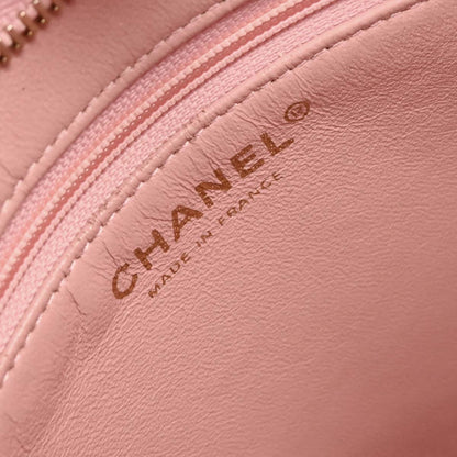 Chanel 2004-2005 Pink Caviar Medallion Tote Handbag