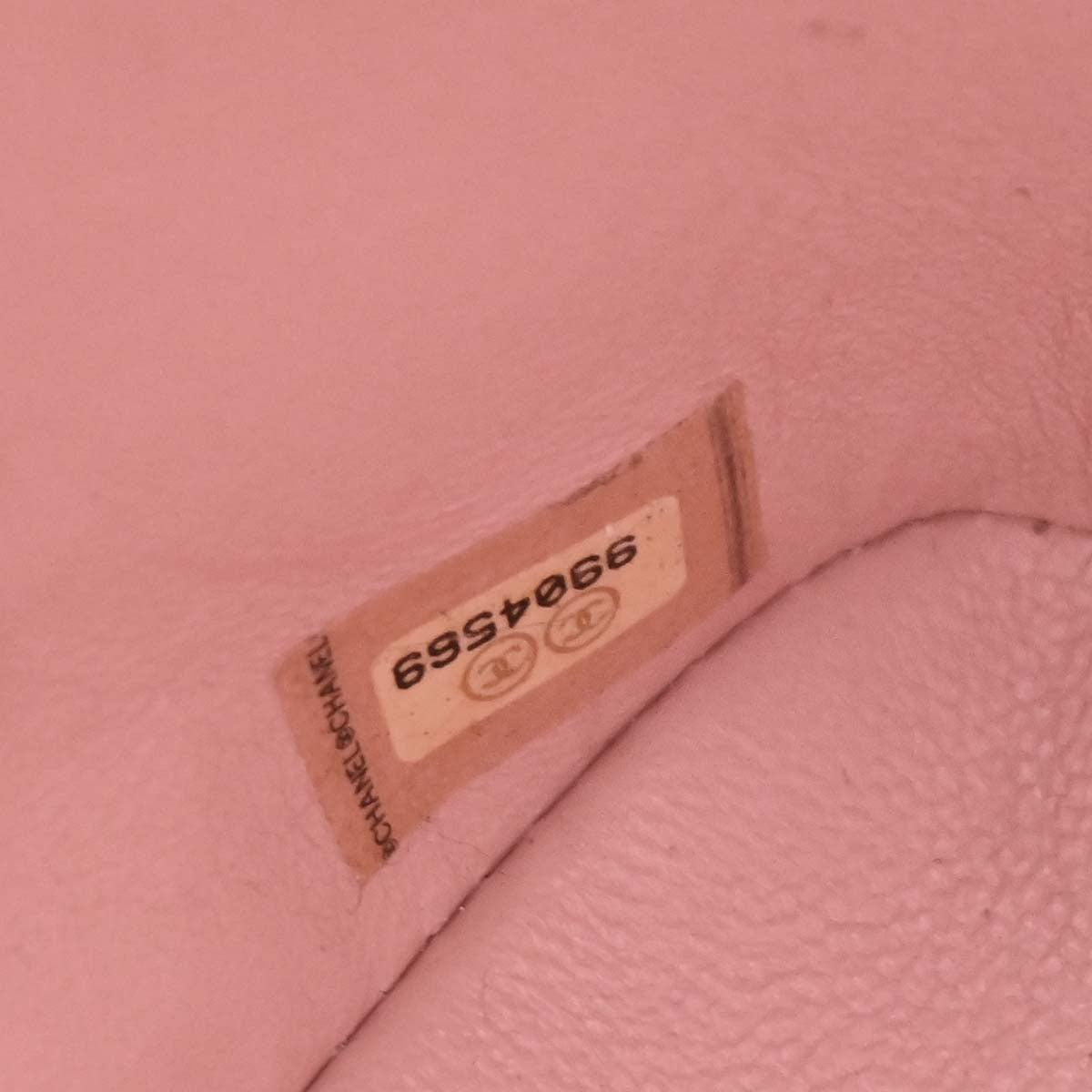 Chanel 2004-2005 Pink Caviar Medallion Tote Handbag