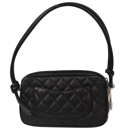 Chanel 2005-2006 Black Calfskin Cambon Ligne Handbag