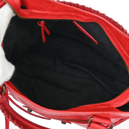 Balenciaga Red The Town 2way Shoulder Handbag